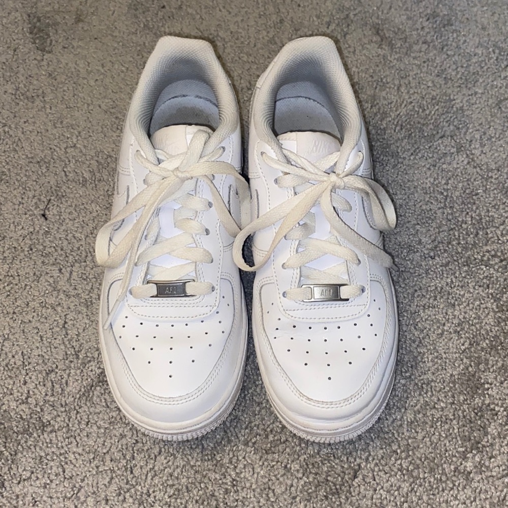 White Nike air forces